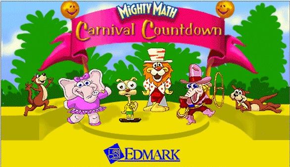 Mighty Math Carnival Countdown